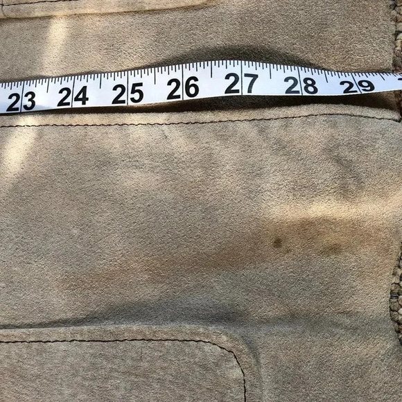 Vintage Colebrook 100% Leather Women Jacket Plus Size 14/16 Pockets - Picture 8 of 12